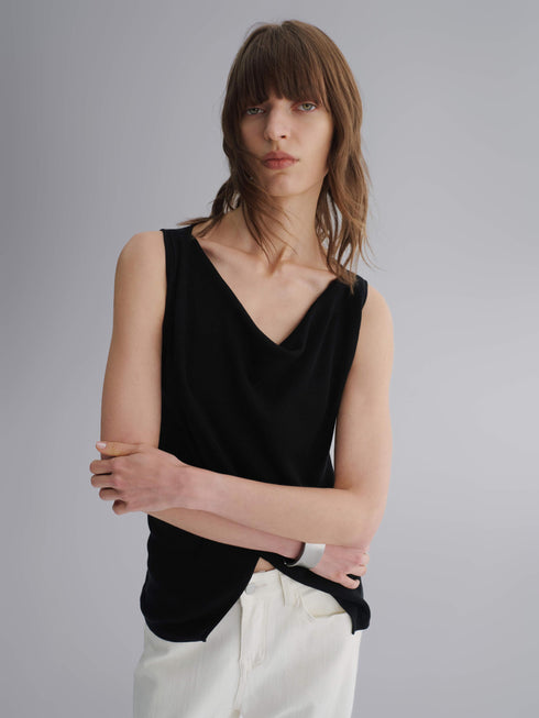 Top col en Lyocell Sway